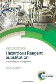 Cover of Hazardous Reagent Substitution by Rakesh Kumar Sharma