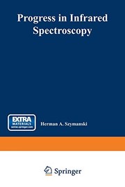 Front cover of Progress in Infrared Spectroscopy by NA Infrared Spectroscopy Institute