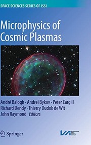 Cover of Microphysics of Cosmic Plasmas by André Balogh