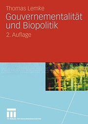 Front cover of Gouvernementalität und Biopolitik by Thomas Lemke
