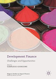 Cover of Development Finance by Gianluigi Giorgioni