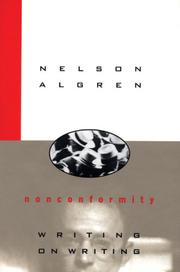 Cover of Nonconformity by Nelson Algren