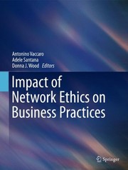 Front cover of Impact of Network Ethics on Business Practices by Antonino Vaccaro