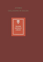 Cover of Atomic Collisions in Solids by Sheldon Datz