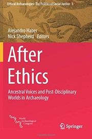 Cover of After Ethics by Alejandro Haber