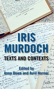 Cover of Iris Murdoch by A. Rowe