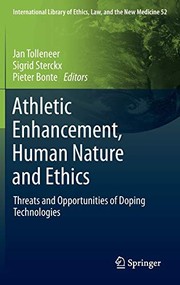 Front cover of AthleticEnhancement, Human Nature and Ethics by Jan Tolleneer