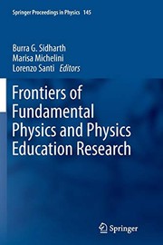 Front cover of Frontiers of Fundamental Physics and Physics Education Research by Burra G. Sidharth