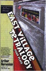 Cover of East Village Tetralogy by Arthur Nersesian