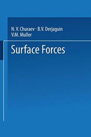 Cover of Surface forces by Boris Vladimirovich Deri͡agin