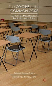 Front cover of The Origins of the Common Core by D. Owens