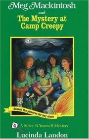 Cover of Meg Mackintosh and the mystery at Camp Creepy by Lucinda Landon