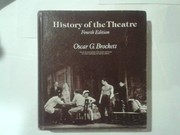 Cover of History of the theatre by Oscar G. Brockett