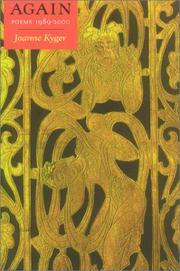 Cover of Again by Joanne Kyger