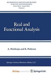 Cover of Real and Functional Analysis by K. Pothoven