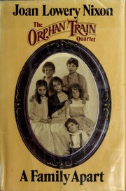 Front cover of A Family Apart by Joan Lowery Nixon