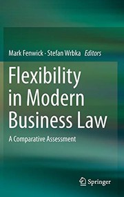 Cover of Flexibility in Modern Business Law by Mark Fenwick