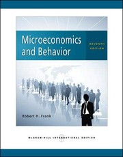 Front cover of Microeconomics and Behavior by Robert H. Frank