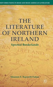 Front cover of The Literature of Northern Ireland by M. Ruprecht Fadem
