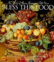 Cover of Bless this food by Julia M. Pitkin