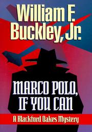 Front cover of Marco Polo, if you can by William F. Buckley