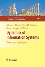 Cover of Dynamics of Information Systems by Michael Hirsch
