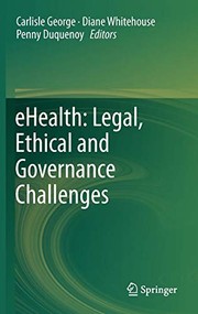 Front cover of eHealth by Carlisle George