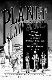 Cover of Planet law school by Atticus Falcon