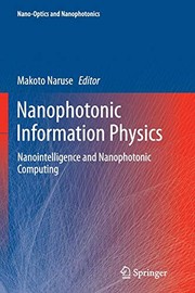Cover of Nanophotonic Information Physics by Makoto Naruse