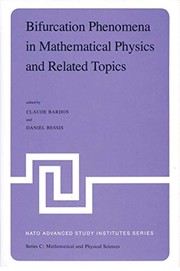 Cover of Bifurcation Phenomena in Mathematical Physics and Related Topics by Claude Bardos
