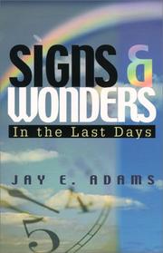 Front cover of Signs & Wonders by Jay Edward Adams