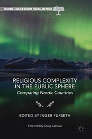 Cover of Religious Complexity in the Public Sphere by Inger Furseth