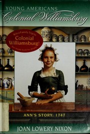 Front cover of Ann's Story by Joan Lowery Nixon