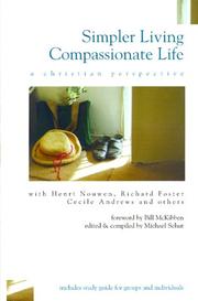 Cover of Simpler living compassionate life by Michael Schut