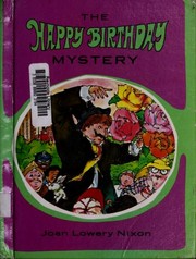 Front cover of The happy birthday mystery by Joan Lowery Nixon