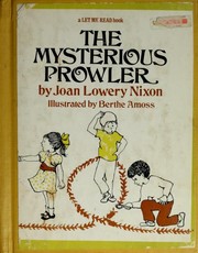 Front cover of The Mysterious Prowler by Joan Lowery Nixon
