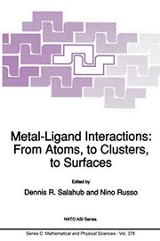 Front cover of Metal-Ligand Interactions by Dennis R. Salahub