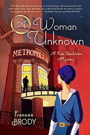 Front cover of A woman unknown by Frances Brody