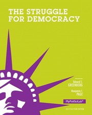 Front cover of Struggle for Democracy, 2012 Election Edition by Edward S. Greenberg