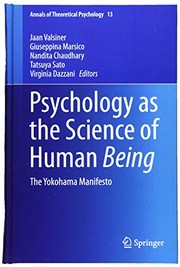 Front cover of Psychology as the Science of Human Being by Jaan Valsiner