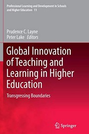 Front cover of Global Innovation of Teaching and Learning in Higher Education by Prudence C. Layne