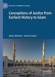 Cover of Conceptions of Justice from Earliest History to Islam by Abbas Mirakhor