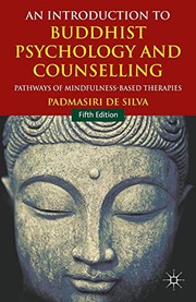 Front cover of An Introduction to Buddhist Psychology and Counselling by Padmasiri De Silva