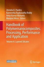 Front cover of Handbook of Polymernanocomposites. Processing, Performance and Application : Volume A by Jitendra K. Pandey