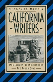 Cover of California writers by Stoddard Martin