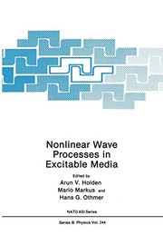 Cover of Nonlinear Wave Processes in Excitable Media by Arun V. Holden