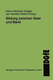 Front cover of Bildung zwischen Staat und Markt by Heinz-Hermann Krüger