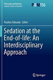 Cover of Sedation at the End-of-life by Paulina Taboada