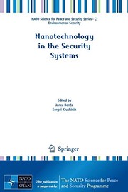 Cover of Nanotechnology in the Security Systems by Janez Bonča