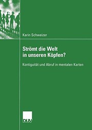 Front cover of Strömt die Welt in Unseren Köpfen? by Karin Schweizer